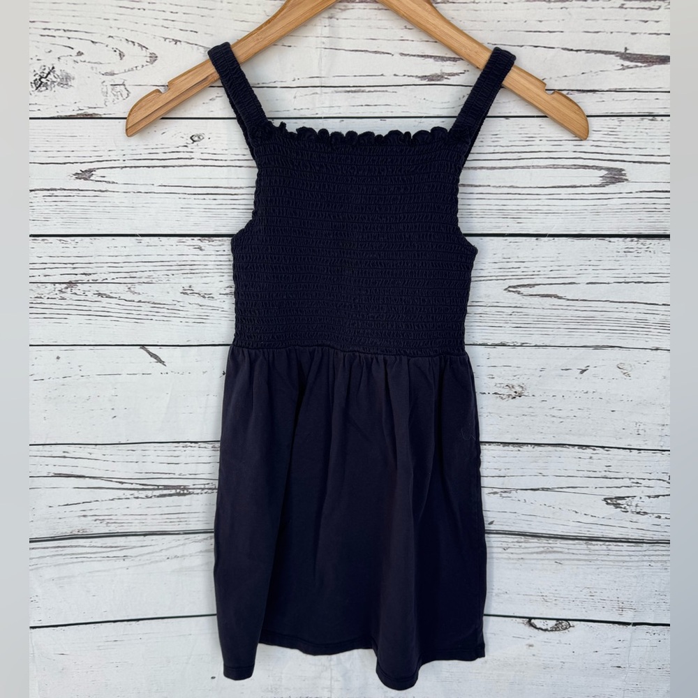 Rumi + Ryder Girl’s Smocked Blue Sleeveless Summer Dress 8-10